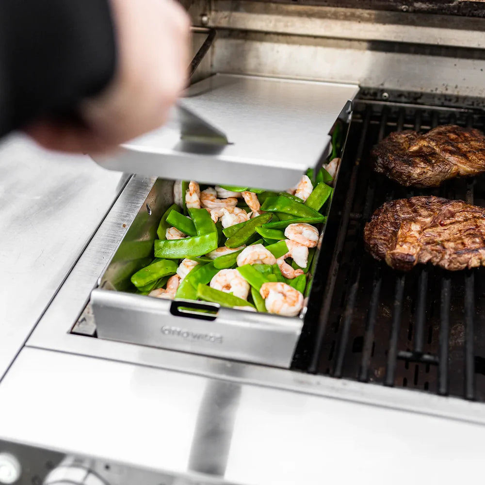 Grillkorb mit Deckel 8 & 16 Zoll