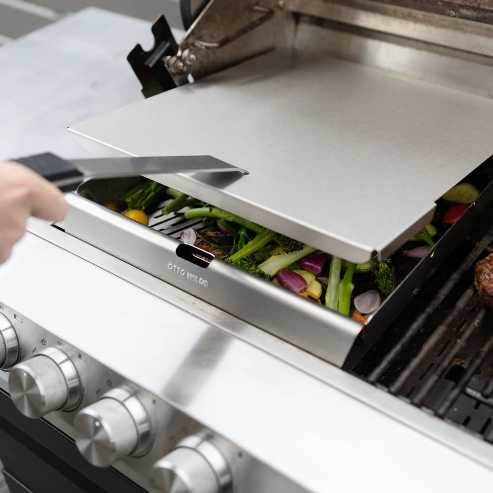 Grillkorb mit Deckel 8 & 16 Zoll