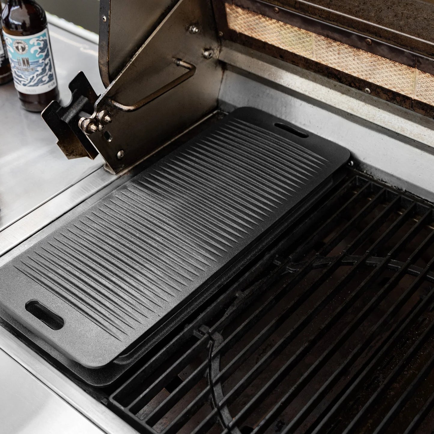 8" Zoll Gusseisen-Grillplatte